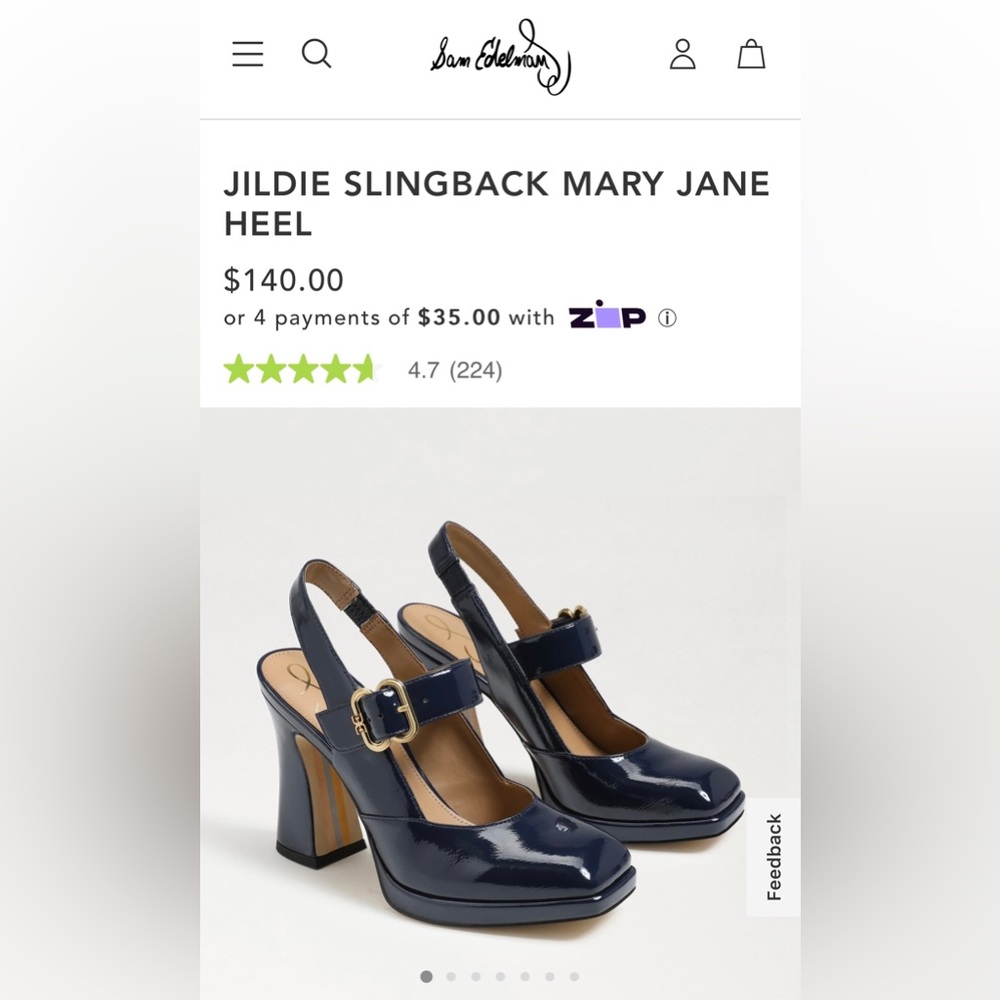 Sam Edelman Jildie black pumps. Like new pristine condition from Nordstrom